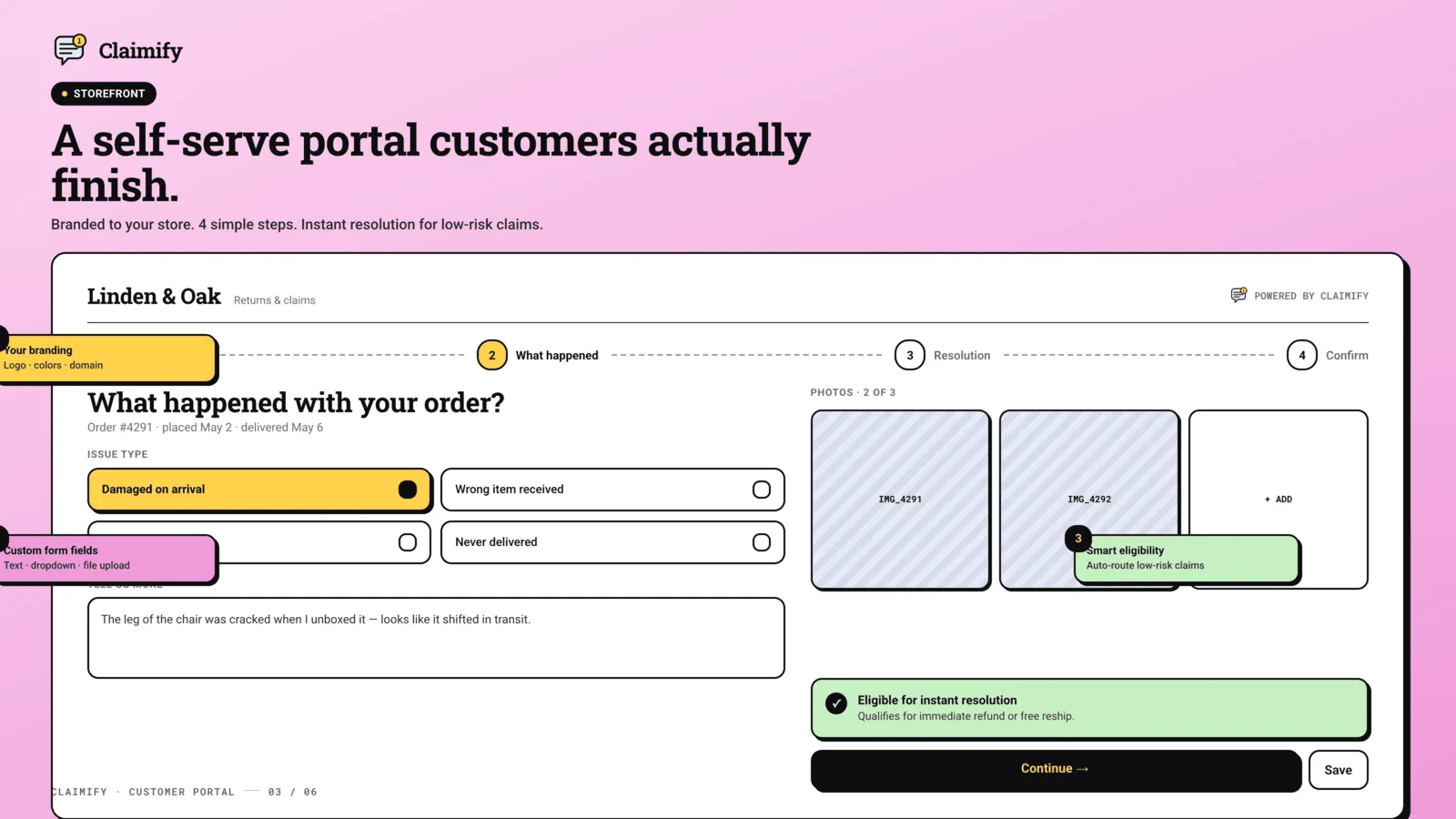 Claimify screenshot 2