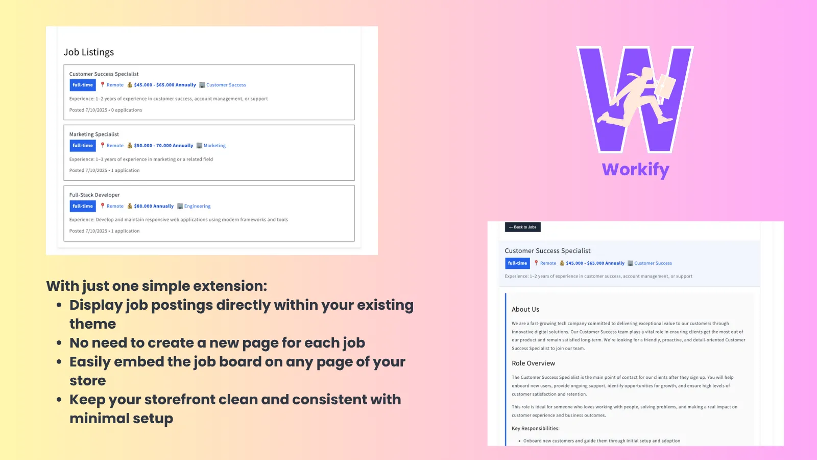 Workify screenshot 2