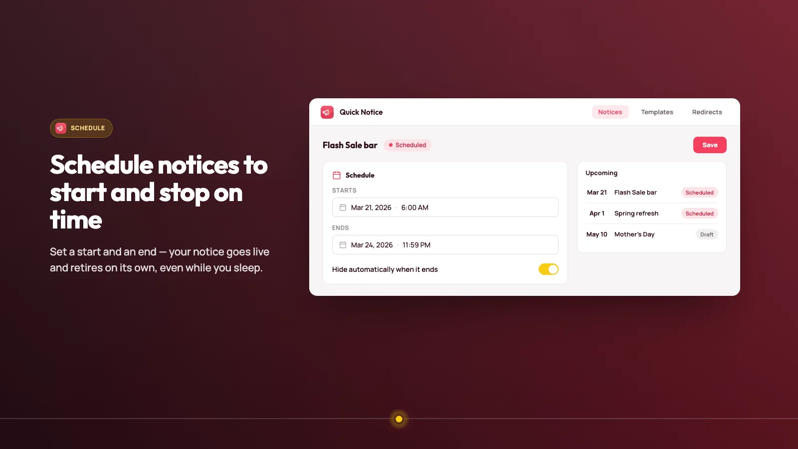 Quick Notice screenshot 3