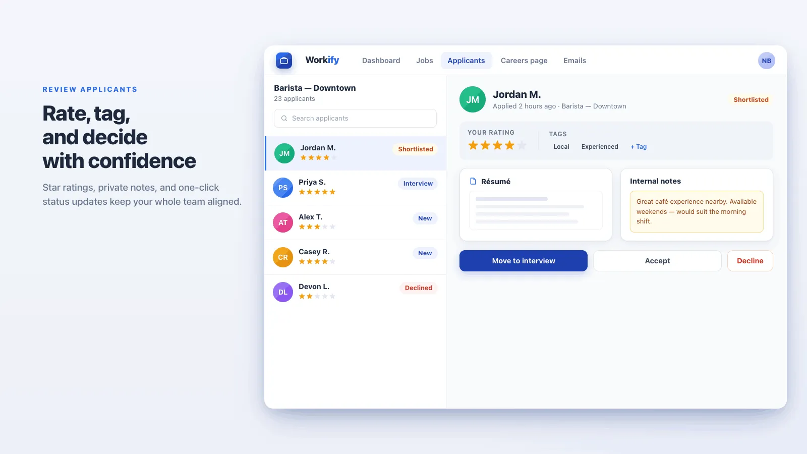 Workify screenshot 3