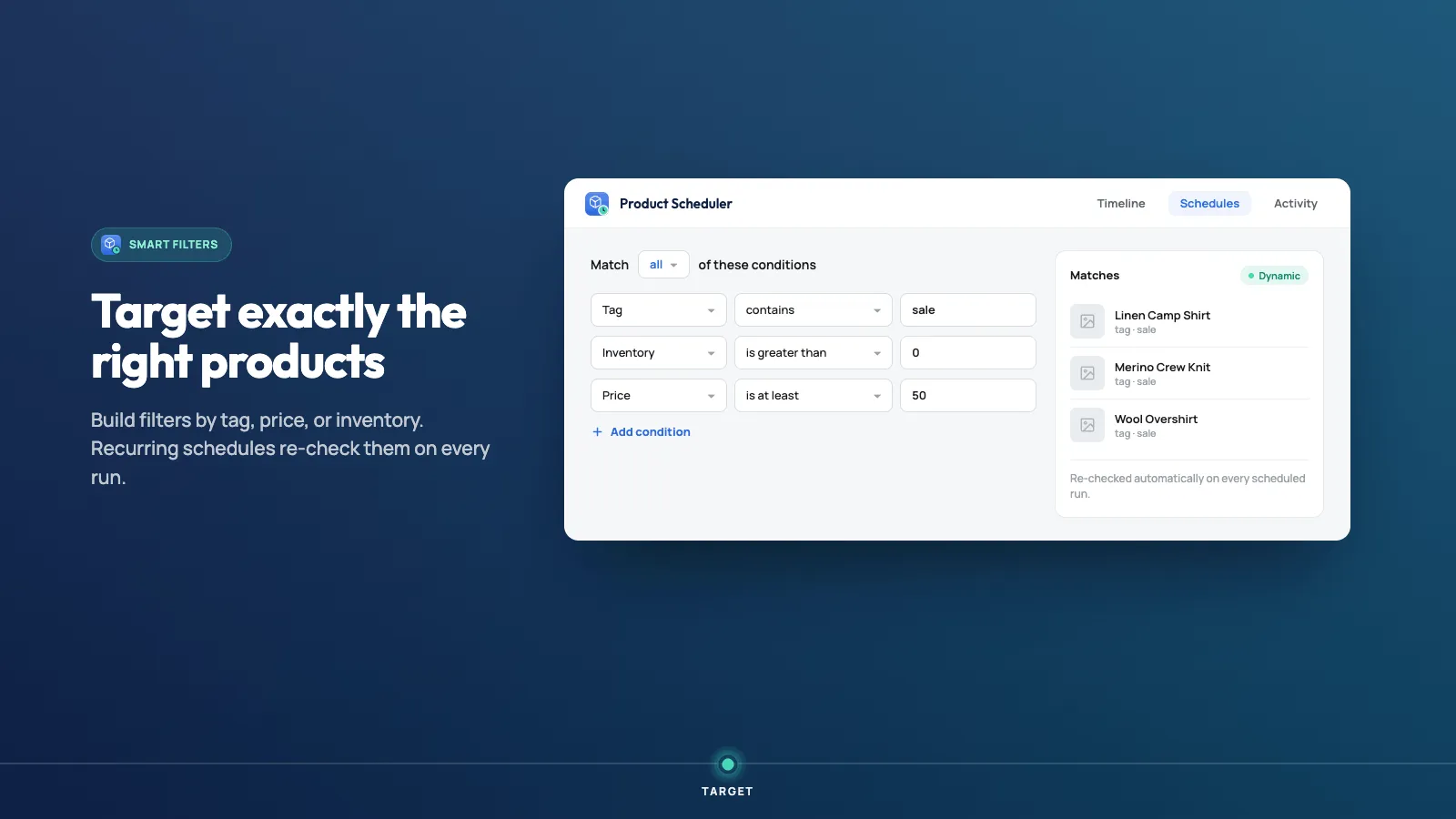 Product Scheduler screenshot 3