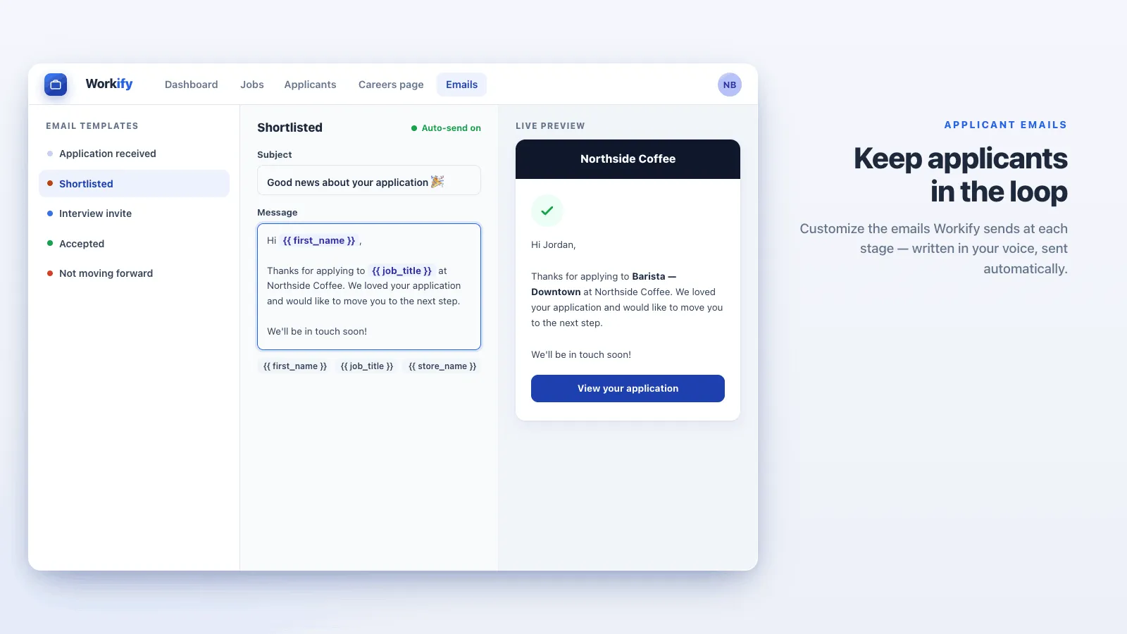 Workify screenshot 4